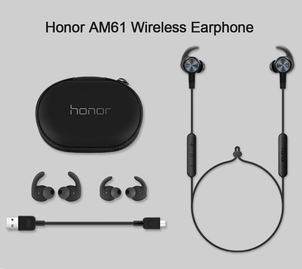 Huawei Honor AM61 беспроводные наушники для Honor huawei Xiaomi Vivo Bluetooth наушники-вкладыши с микрофоном