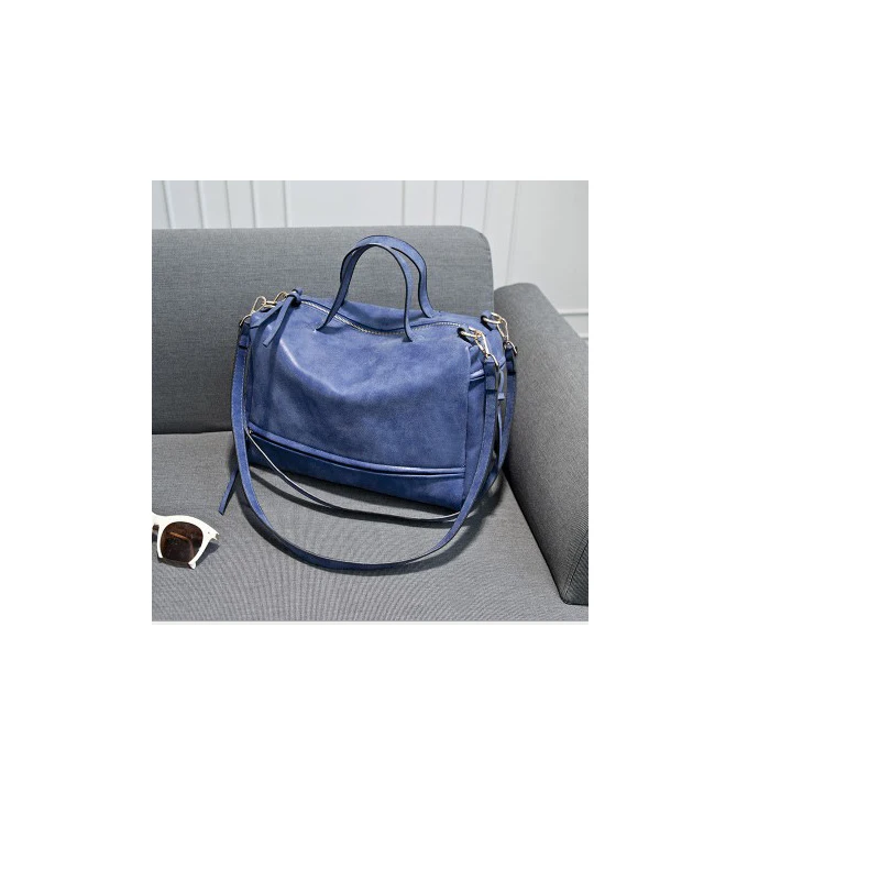 Простые Модные женские туфли Handbags2018 кожи кисточкой кулон большой Ёмкость