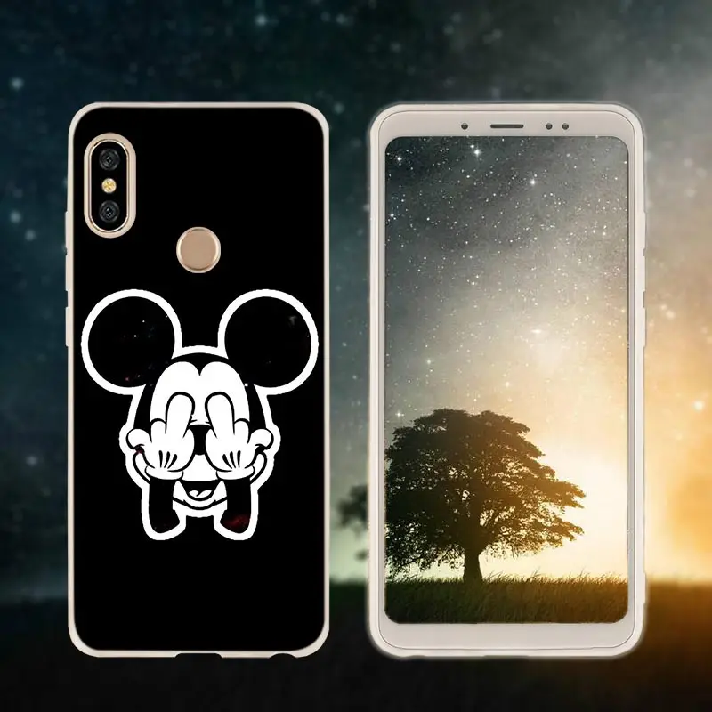 Silicone 10 Мягкий чехол для Xiaomi Redmi Note 8, 7, 6, 5 Pro, 8a, 7, 6pro, 6a, s2, 5a, 4a, 5 plus, y3, чехол, Etui - Цвет: Silicone 10