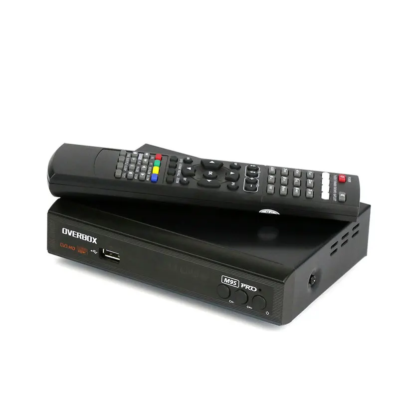 OVERBOX M9S PRO DVB-S2 спутниковый ресивер рецепторов Поддержка PowerVu BissKey подарок cccam Youtube 1080 P HD цифровой медиаплеер