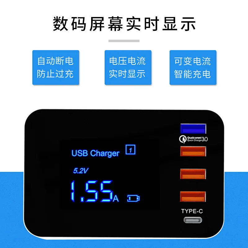 Быстрое беспроводное зарядное устройство Qi 10 вт для iphone x xr xs max с USB QC 3 0