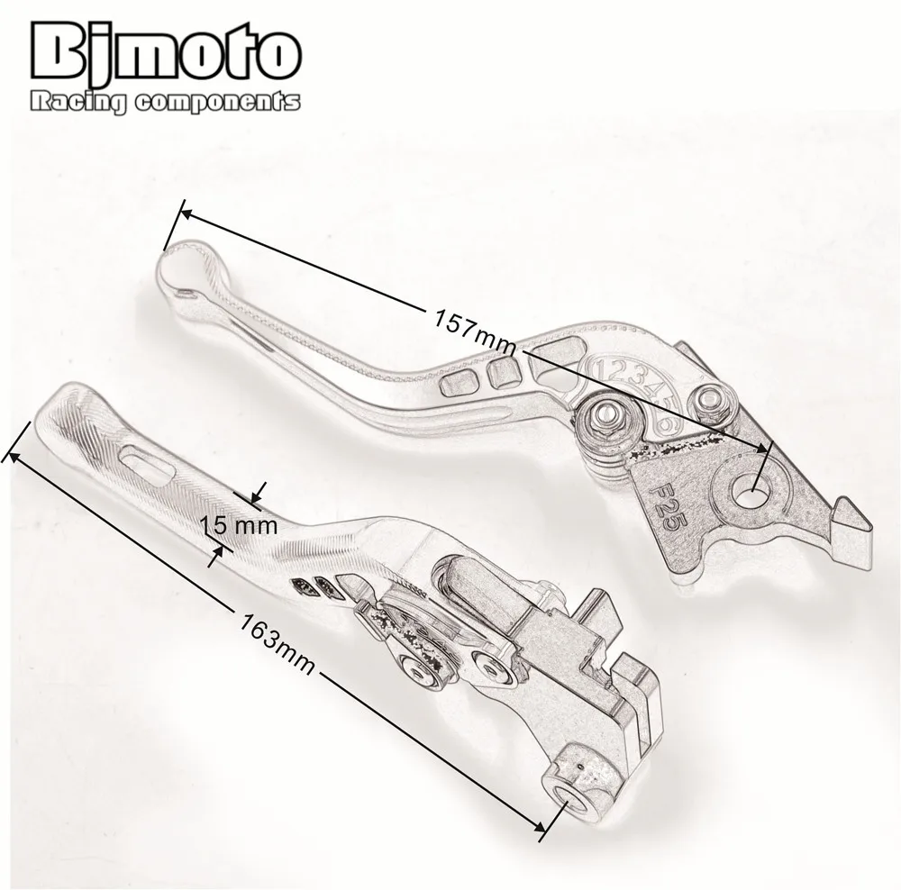 BJMOTO мотоциклетные CNC 3D регулируемые рычаги тормозной муфты для Duke 200 125 390 RC125 RC200