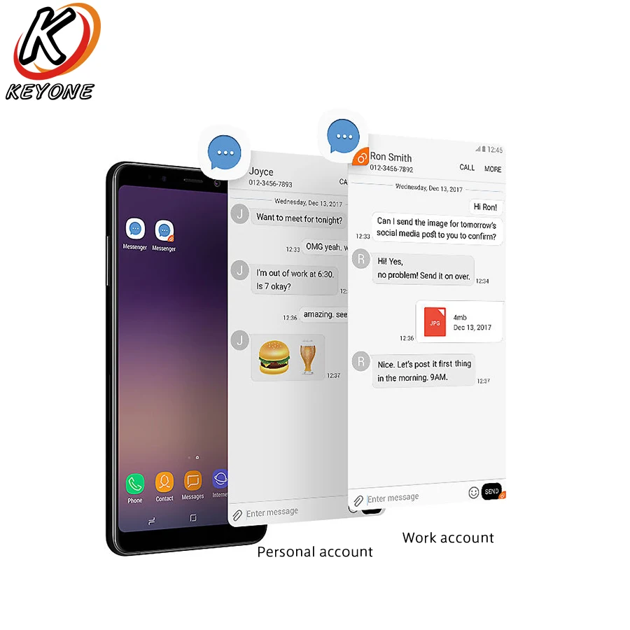 Фирменная Новинка samsung Galaxy A8 плюс + 2018 A730F DS Мобильный телефон 6 0 &quot6 ГБ Оперативная