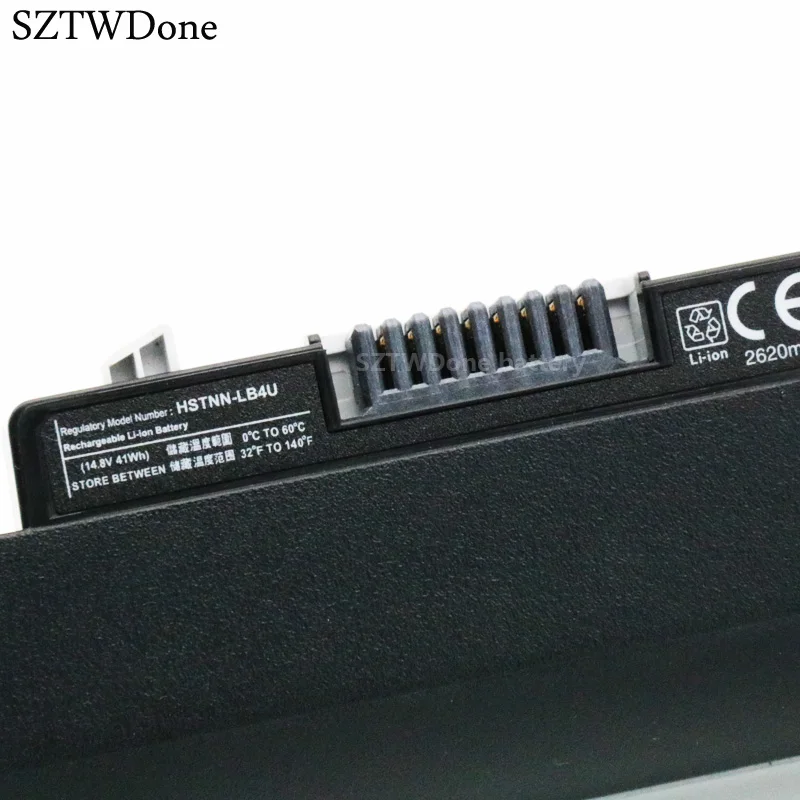SZTWDone HY04 Аккумулятор для ноутбука HP TPN-Q123 TPN-Q124 TPN-Q125 TPN-Q126 HSTNN-YB4U HSTNN-IB4U 717861-141 717861-421