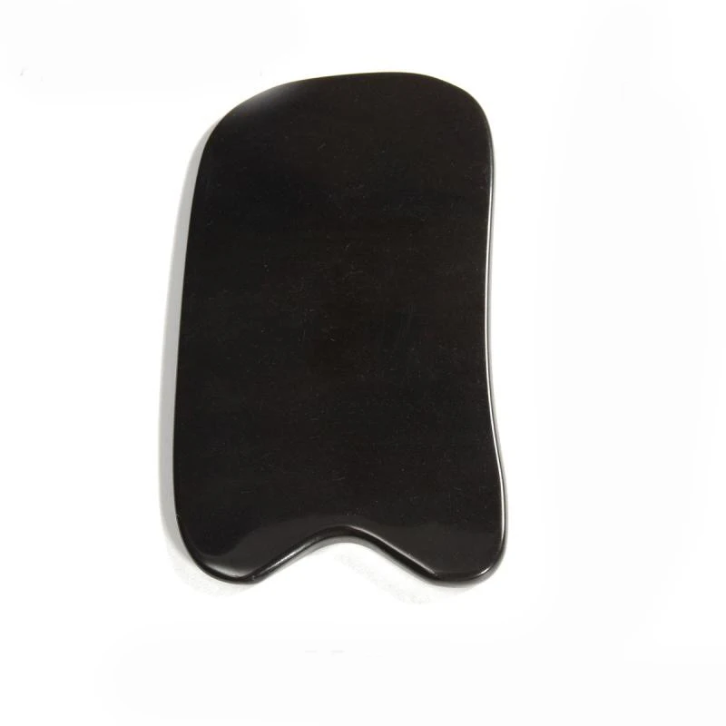 Натуральный буйвол Рог спа скребок пластин массажер для тела Китайский