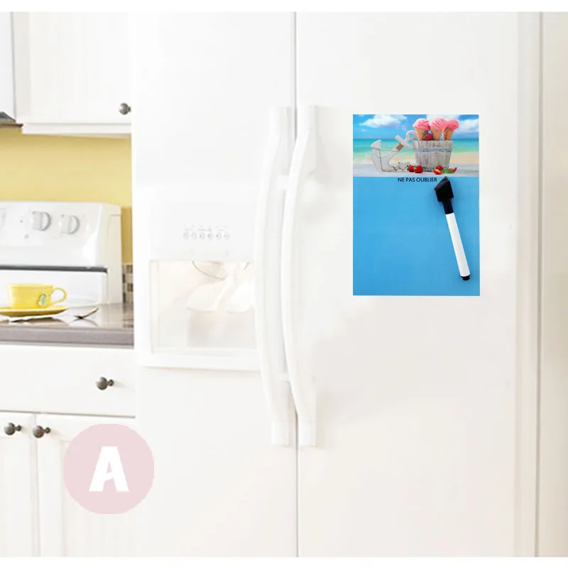 Печатная Гибкая магнитная доска с изображением мороженого для пляжа/доска