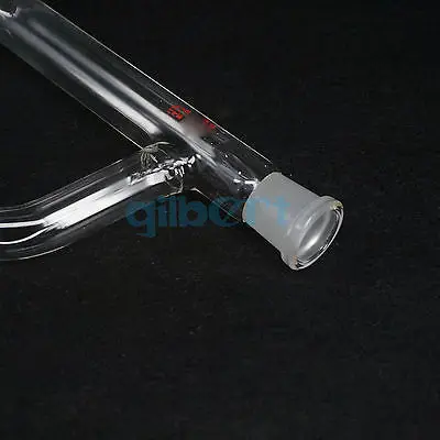 Лабораторный стеклянный декантор для масляной воды 24/29 сепаратор PTFE
