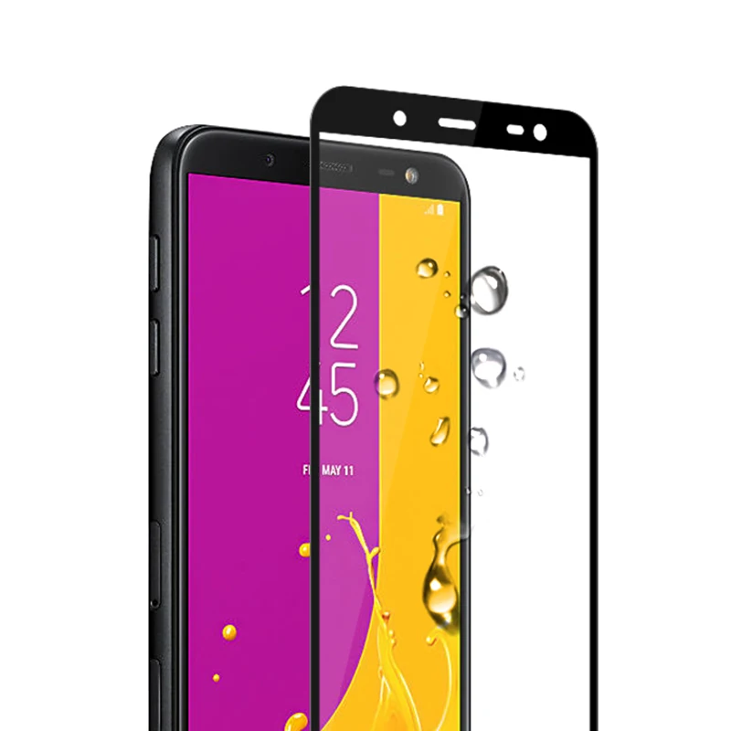 Настоящее 5D Защитное стекло для Samsung Galaxy J6 Plus 2018 чехол 360 A50 A7 A30 A 50 A750 закаленное |