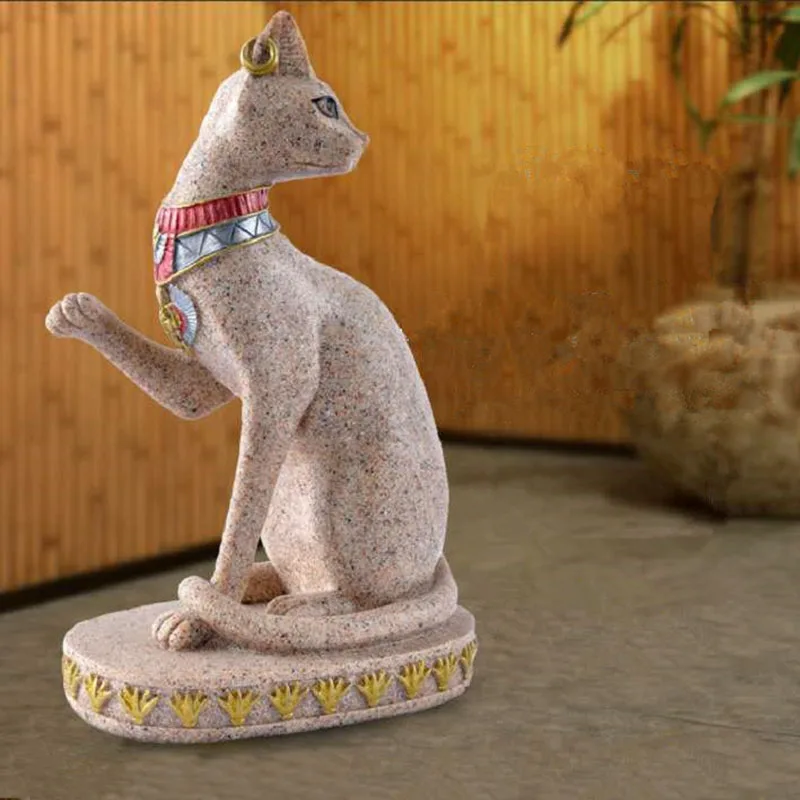 Статуя кота BUF орнамент египетская статуэтка кошки статуя украшение винтажная