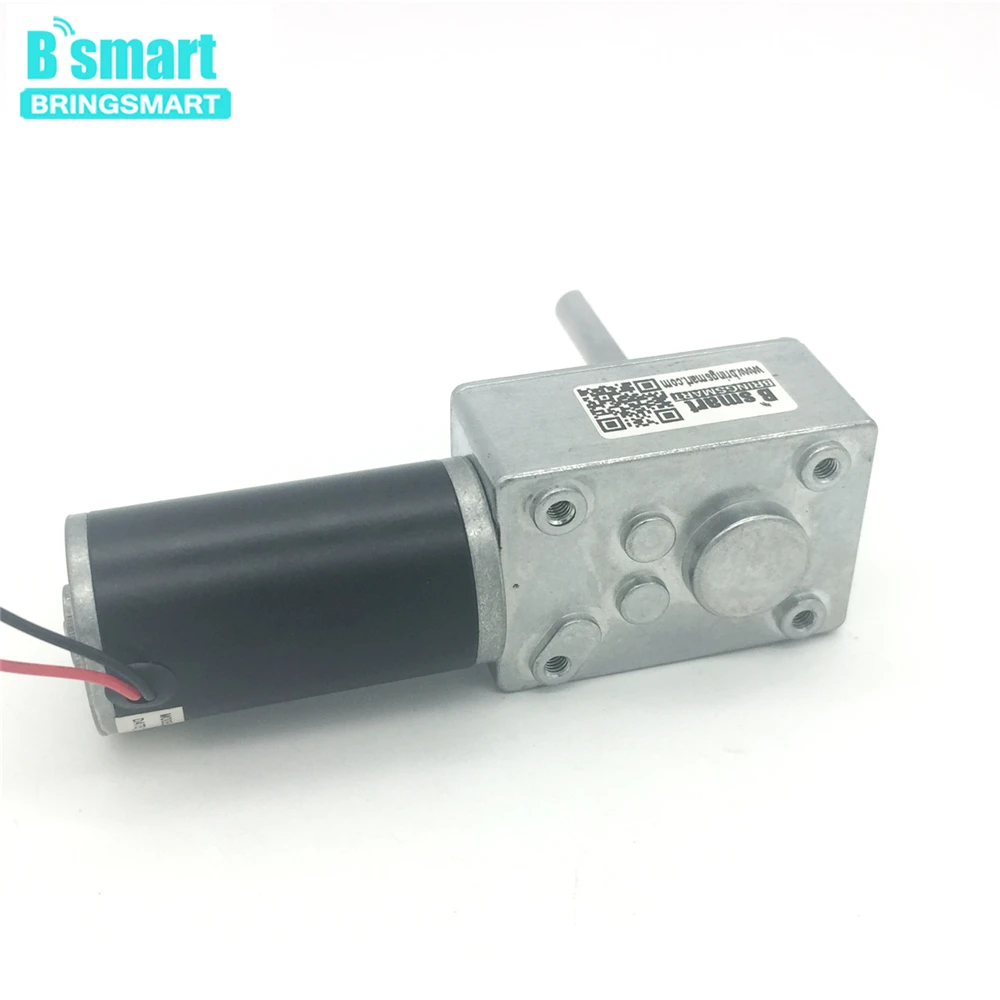 Bringsmart 5840-31ZY 12 вольтового источника электропитания постоянного тока обратный мотор-редуктор с встроенной функцией спуска затвора вала 24 вольтный и Червячные двигатели с высоким крутящим моментом