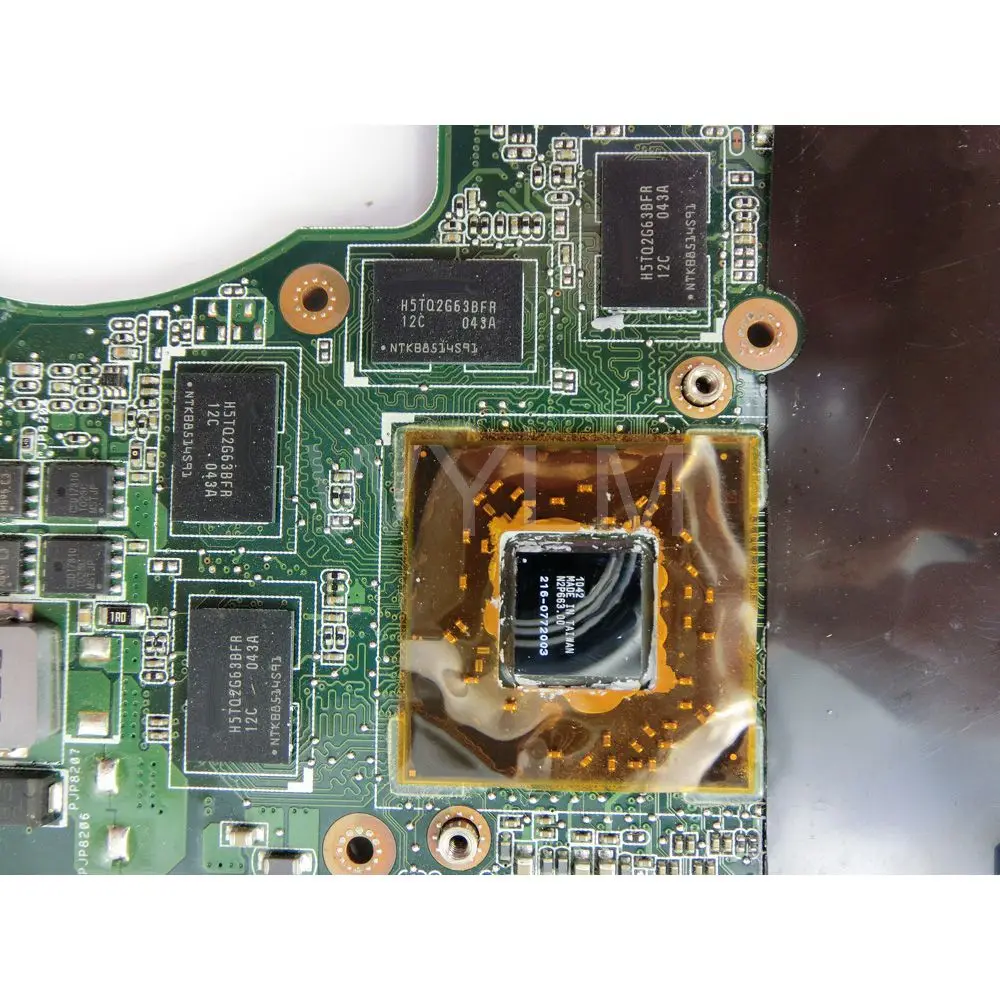 K42JP плата HD 6570 M 2 GB для ASUS K42JA Ноутбук материнских плат REV 0 PGA 989 60-N4AMB3000-A04 100% Тесты