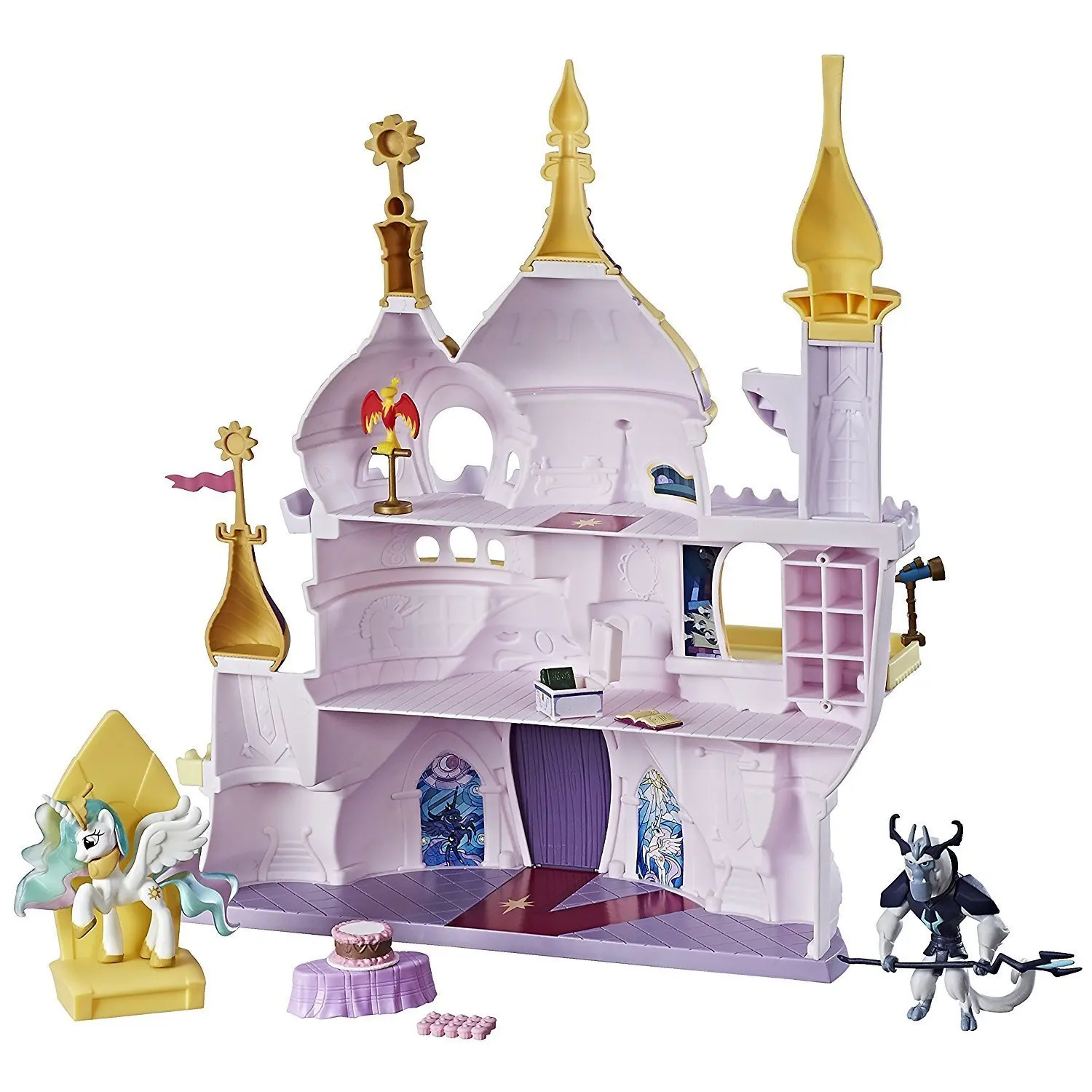 Hasbro экшн игрушка Фигурки игрушки My Little Pony Treasures Collections Canterlot замок Космическая