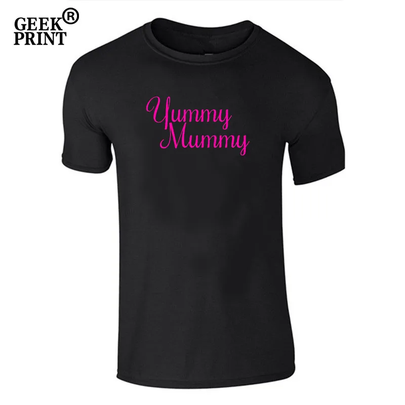 Женская футболка Yummy Mummy забавная для мамы и дочки вечерние женские топы подарки