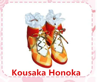

Hot Sale!!Anime Love Live Shoes Bouquet Awakening All Members Nico Eli Gem Kotori Kousaka Umi Nozomi Cosplay Shoes Custom-made