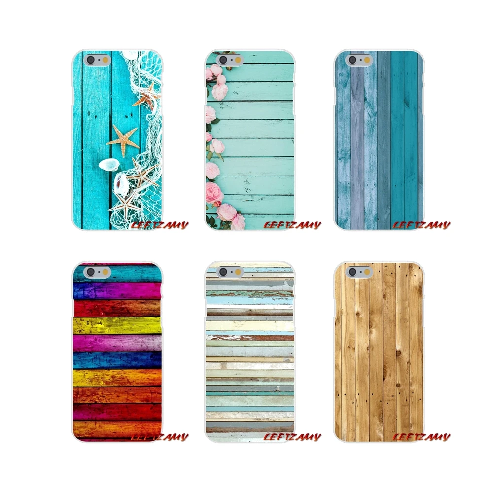 Аксессуары чехлы для телефонов cyan vintage blue wood Samsung Galaxy A3 A5 A7 J1 J2 J3 J5 J7 2015 2016