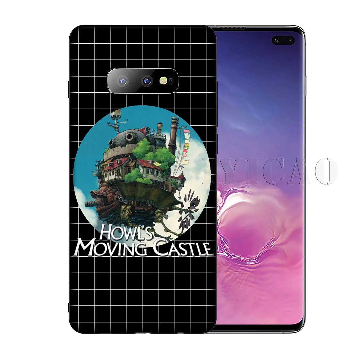 IYICAO Howl's Moving Castle Soft Silicone Phone Case for Samsung Galaxy S20 Ultra S10 Lite S9 S8 Plus S6 S7 Edge S10e Cover |