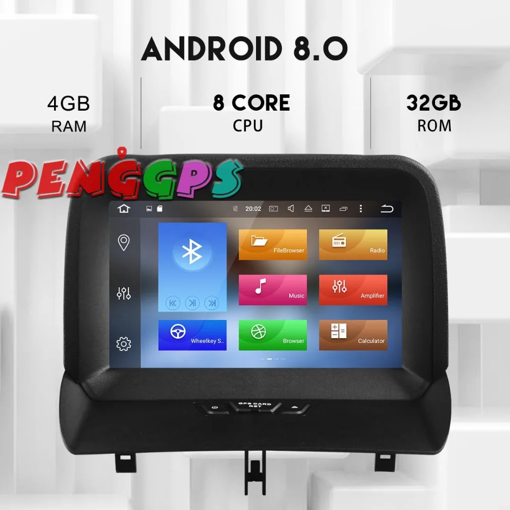 

8 core Android 8.0 7.1 Car Radio DVD Player GPS Navigation For Ford Tourneo Courier 2014-2017 Multimedia Car Stereo Audio Satnav