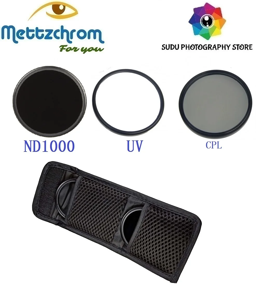 

Набор фильтров UV CPL ND1000 ( 10 STOPS) 39 мм 49 мм 52 мм 55 мм 58 мм 62 мм 67 мм 72 мм 77 мм