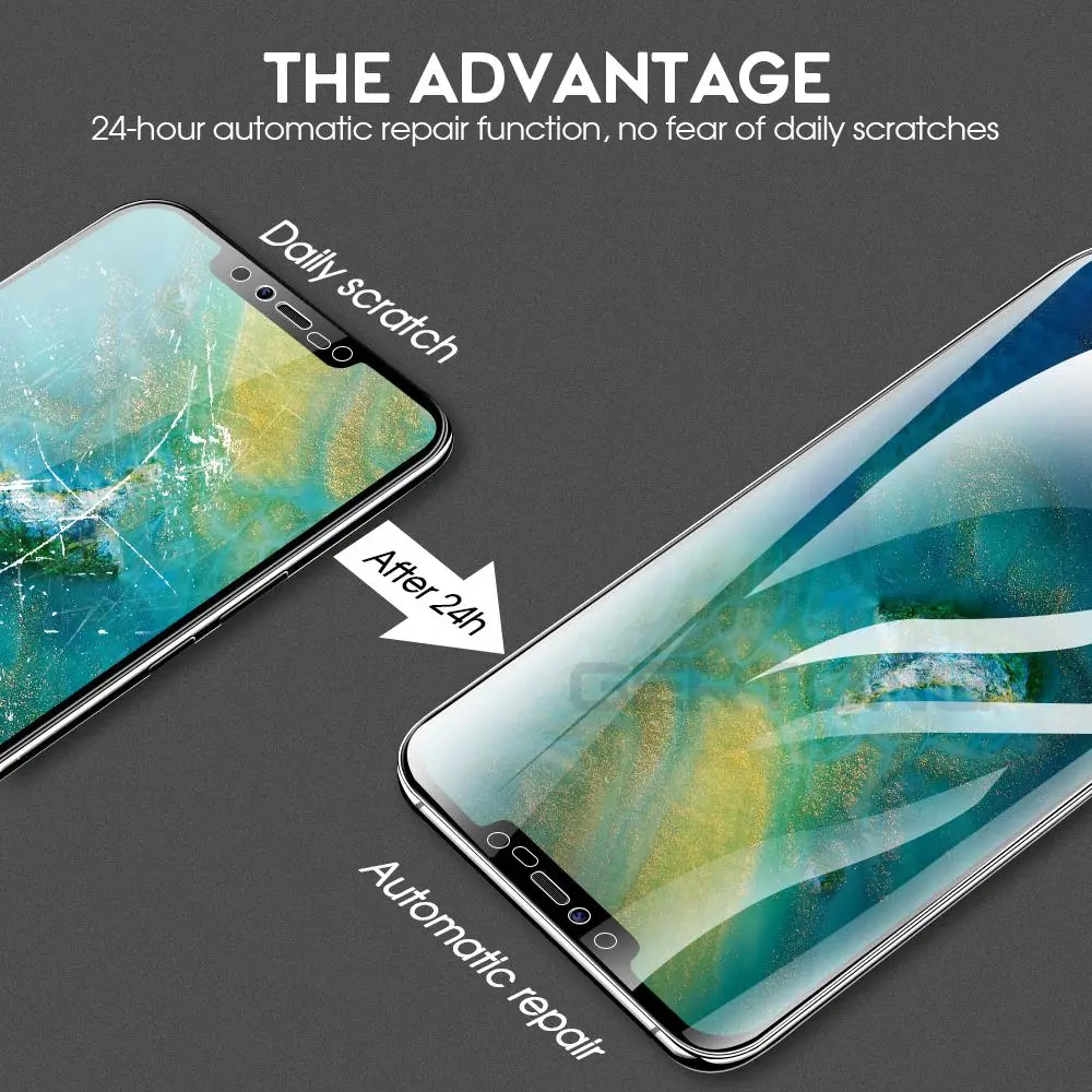 9D полное покрытие мягкая Гидрогелевая пленка для huawei mate 20 Lite 30 mate 20 Защита экрана для huawei mate 20 Pro пленка закаленное стекло