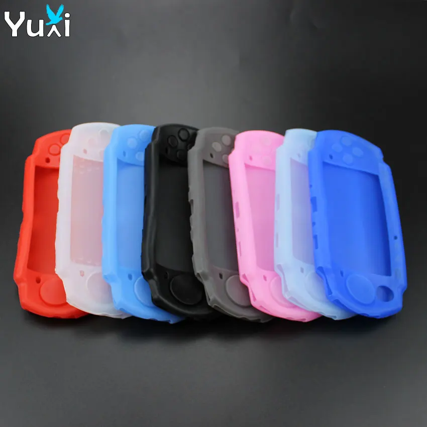 

YuXi Soft Silicone Body Protector Skin Cover Case For PSP 2000 3000 Console Protective Case