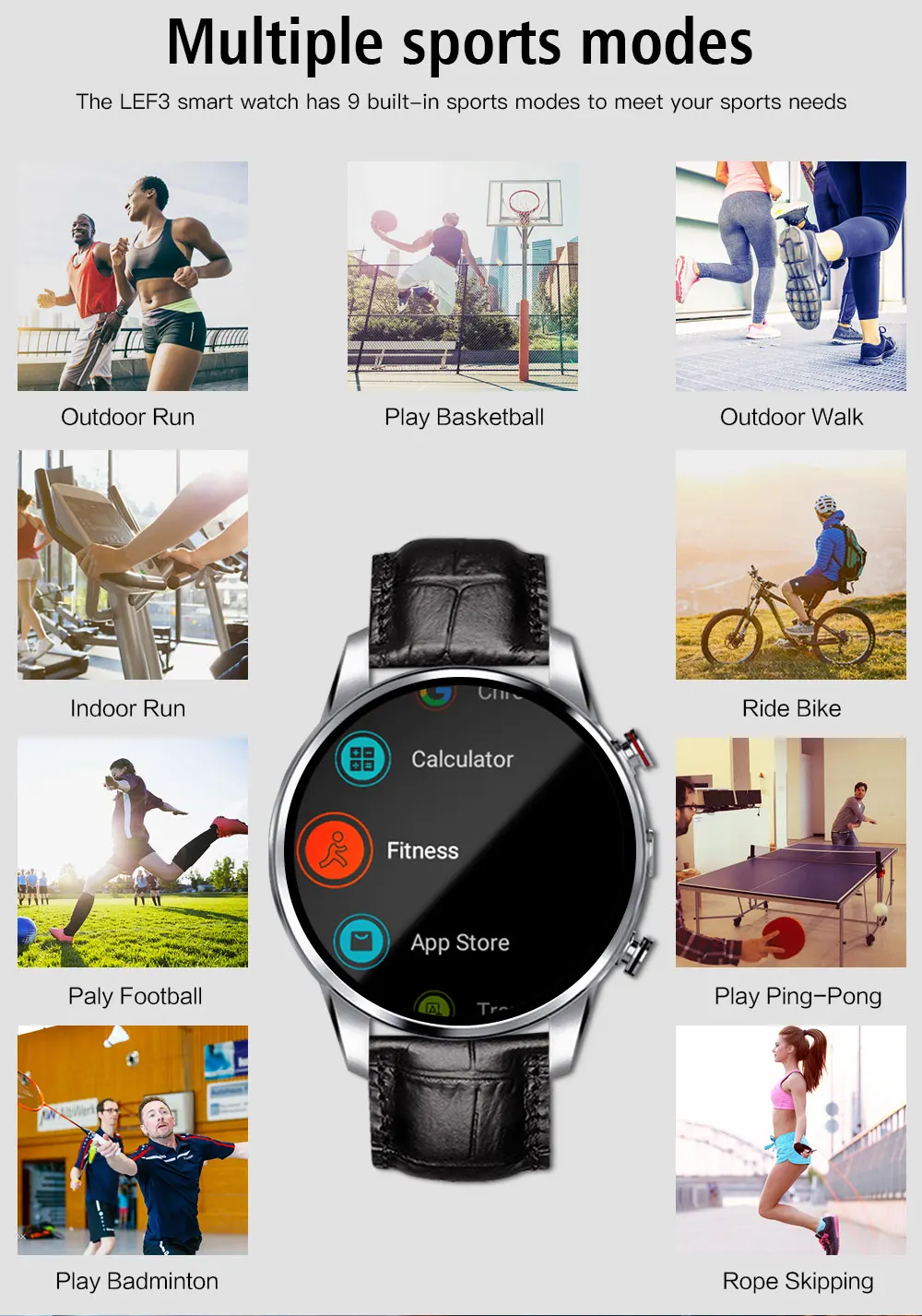 LEMFO LEF3 Смарт-часы Android 7,1 gps умные часы для мужчин LTE 4G Смарт-часы телефон монитор сердечного ритма 1 Гб 16 Гб памяти 2МП камера