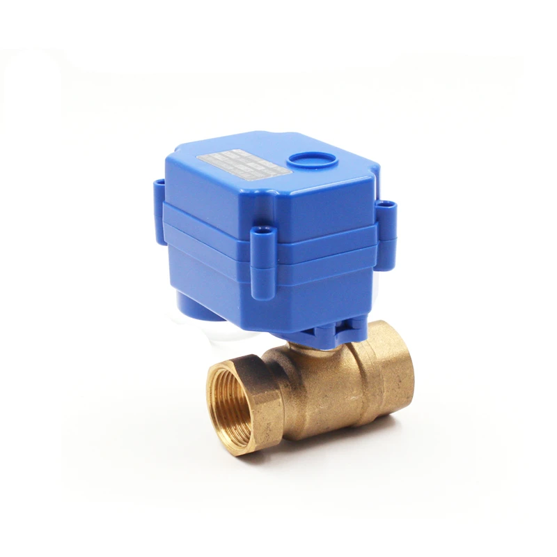 Двухсторонний латунный шаровой кран 1/2 cwx15n ac220v cr03 dn15 Bsp/npt для промышленного