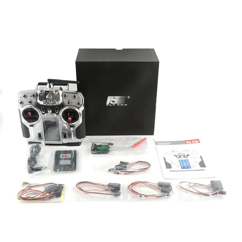 FATJAY FLYSKY FS i10 2 4G 10CH AFHDS 2A автоматическая частота скачкообразный передатчик + iA10