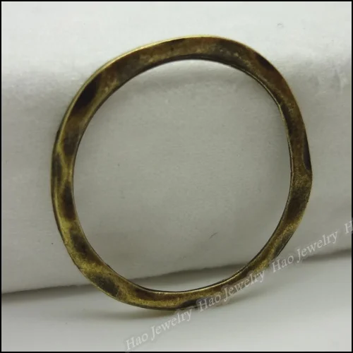 80 шт. винтажные подвески кольца из цинкового сплава|jewelry findings|necklace diyantique bronze |