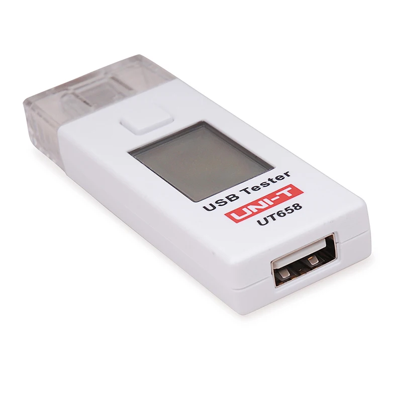 UNI-T UT658 UT658B USB Tester Voltmeter Ammeter Digital LCD Voltage Monitor Current Meter Capacity 9V 3A Backlight US | Инструменты