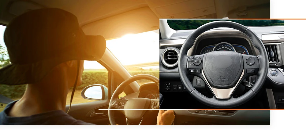 MEWANT черная искусственная кожа чехол на руль для Toyota RAV4 2013- Corolla- Corolla iM(US) Scion iM