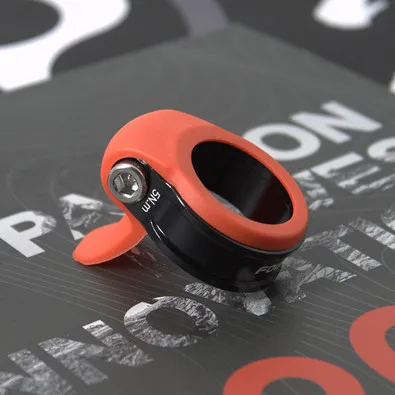 31.8mm red Зажимы Fouriers из алюминиевого сплава для горной дороги, подседельный штырь для велосипеда 31,8/34,9 мм, Пылезащитный Водонепроницаемый зажим для велосипедного сиденья - Цвет: 31.8mm red