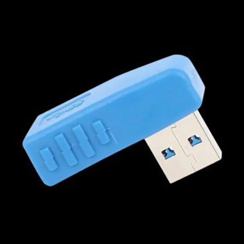 1 шт. Новый 90 градусов левый правый угловой USB 3 0 A адаптер Папа-мама разъем для