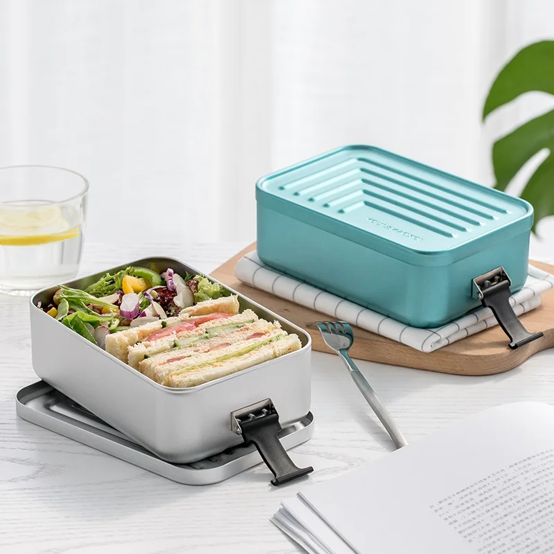 Youpin Jordan&ampJudy Vintage Lunch Box Aluminum Light Portable Safe Outdoor Bowl | Электроника