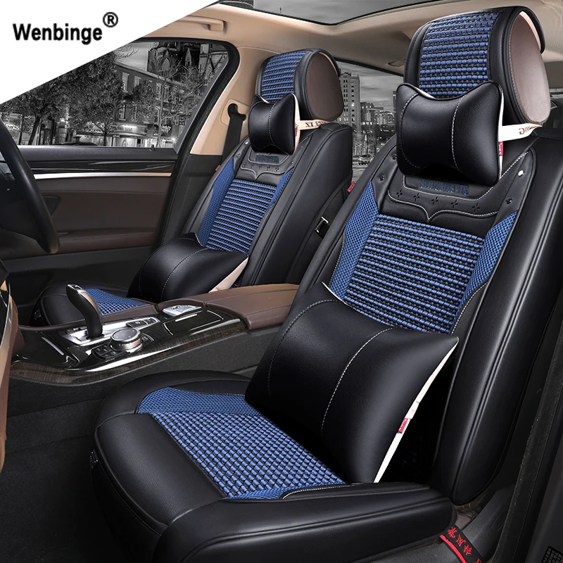 Специальная кожаная Автомобильная наклейка для isuzu Чехол-протектор на