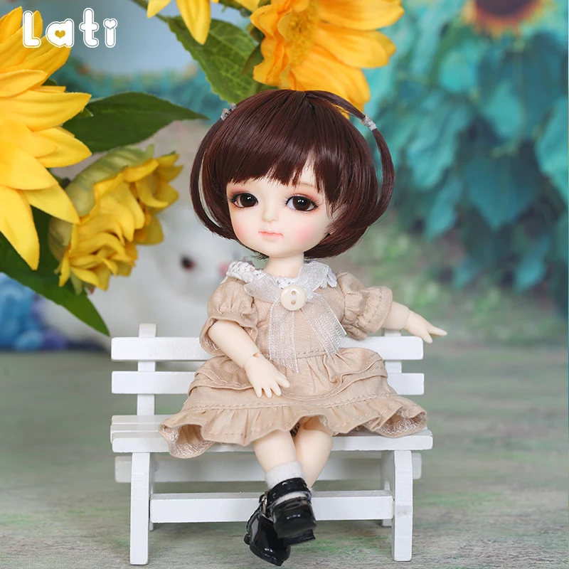Oueneifs лати желтая Коко 1/8 BJD SD фигурки из смолы модель тела для маленьких девочек и мальчиков куклы глаза высокое качество игрушки подарки