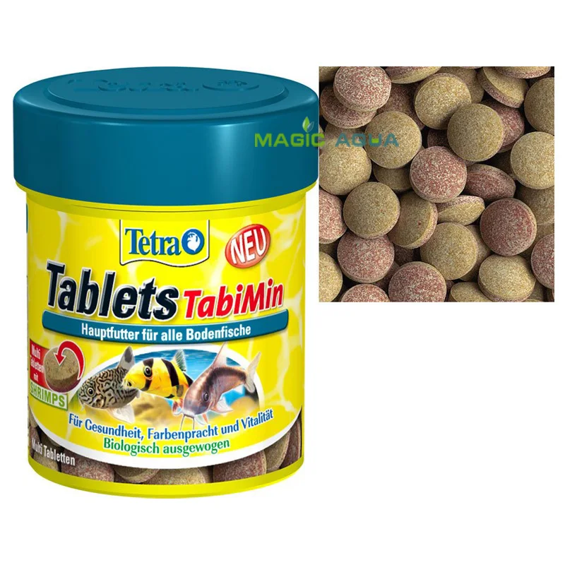 Tetra Планшеты TabiMin 66 мл 36 г 120 вкладки кольчужник сом донной рыбы небольшой нижней