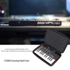Жесткий чехол LTGEM для переноски для Akai Professional MPK Mini MKII  MPK Mini Play  25-клавишный USB MIDI-Барабанный коврик и контроллер для клавиатуры