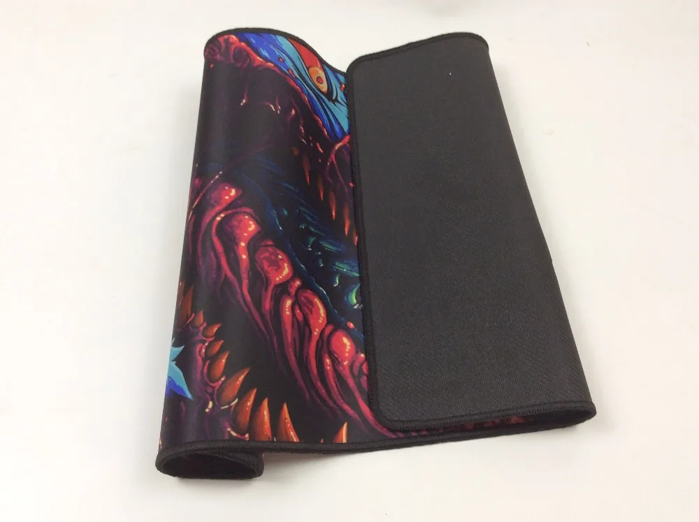 Игровой коврик для мыши Mairuige fire Hyper beast CS GO большой с обработанным краем ПК