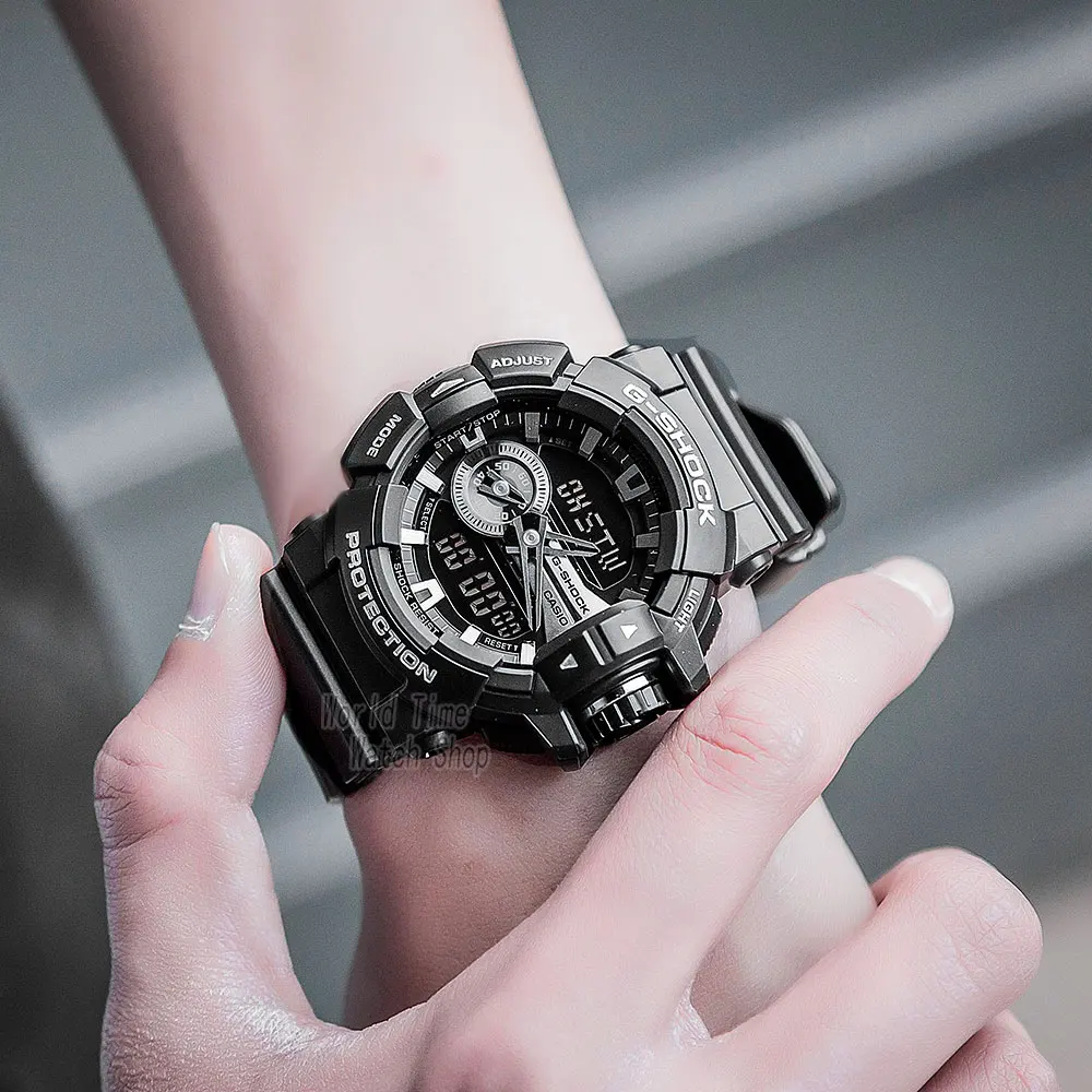 Часы Casio G SHOCK часы мужчин Топ роскошный набор светодиодные военные хронограф relogio