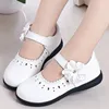 Autumn New Princess Girls Shoes For Kids School Leather Shoes For Student Black Dress Shoes For Girls 3 4 5 6 7 8 9 10 11 12-16T 5