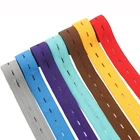 1 м эластичные ленты 18 мм многоцветные регулируемые плоские с отверстием поясная Лента Сделай сам Ремесло поставка для малышей Одежда для беременных аксессуары