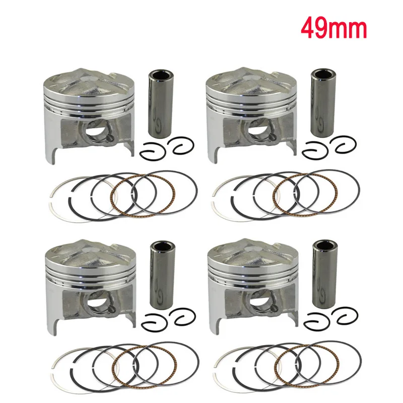 

Комплект поршней и колец для двигателя мотоцикла, размер 49 49,25 49,5 мм, для SUZUKI GSX250R GJ72A GJ73A GJ74A GSF250 BANDIT 250 ACROSS 913