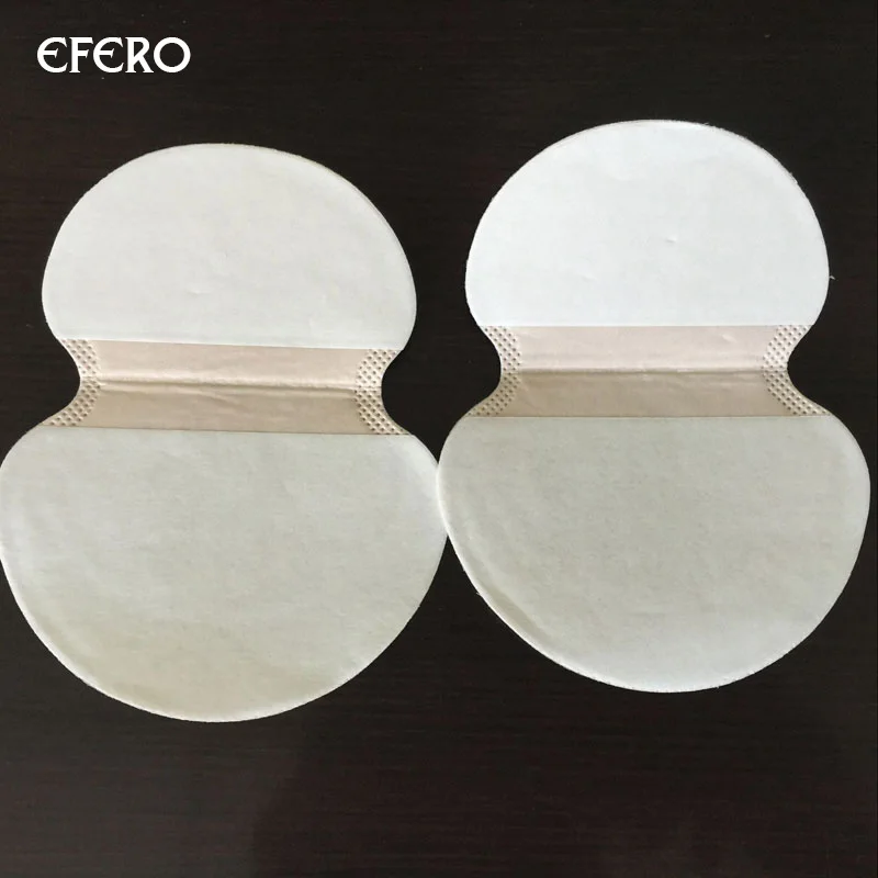 Efero подмышек Пот коврик для потоотделение Лето одноразовые впитывающие, подмышечные дезодоранты наклейка поглощающая коврик для летнего платья 20 шт