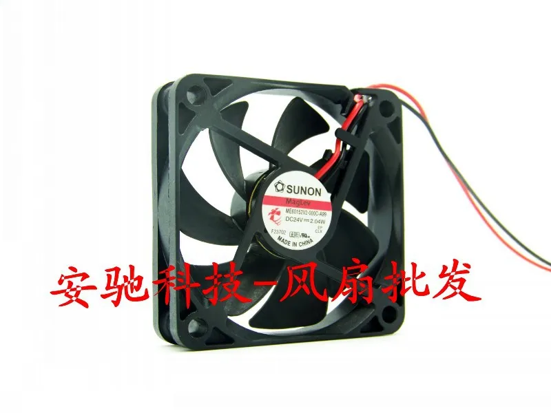 Вентилятор охлаждения инвертора для Sunon ME60152V2 000C A99 6015 24V 2 04 W 6 см 60 мм|cooling fan|60mm cooling