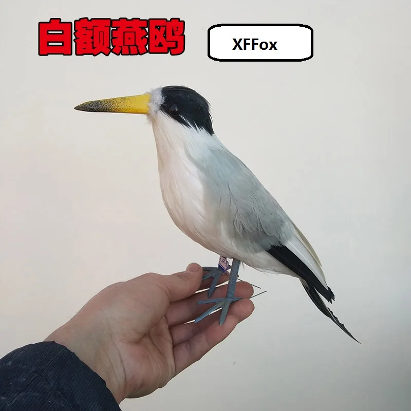 

Симпатичная модель птицы-корма, пенопласт и перо, реальная жизнь, Новинка кукла птичка, подарок около 25 см xf0990