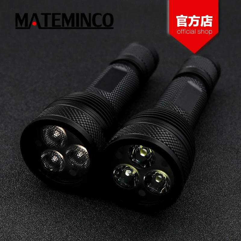 Mateminco X6S 3 * Cree Xpl Hi 3000lm высокая мощность водонепроницаемый маленький заброс потока