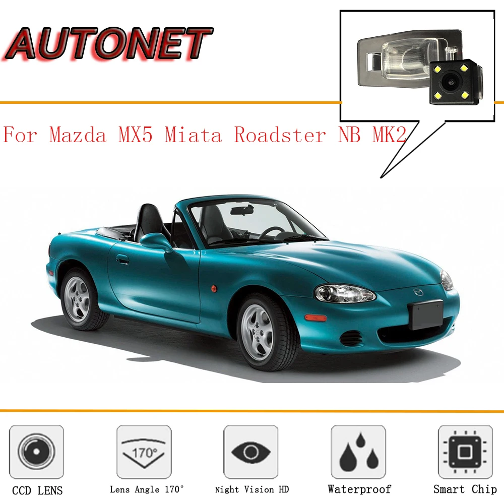 Осенняя камера для Mazda MX5 родстер Miata NB MK2 1998 ~ 2005/CCD/ночное видение/камера заднего