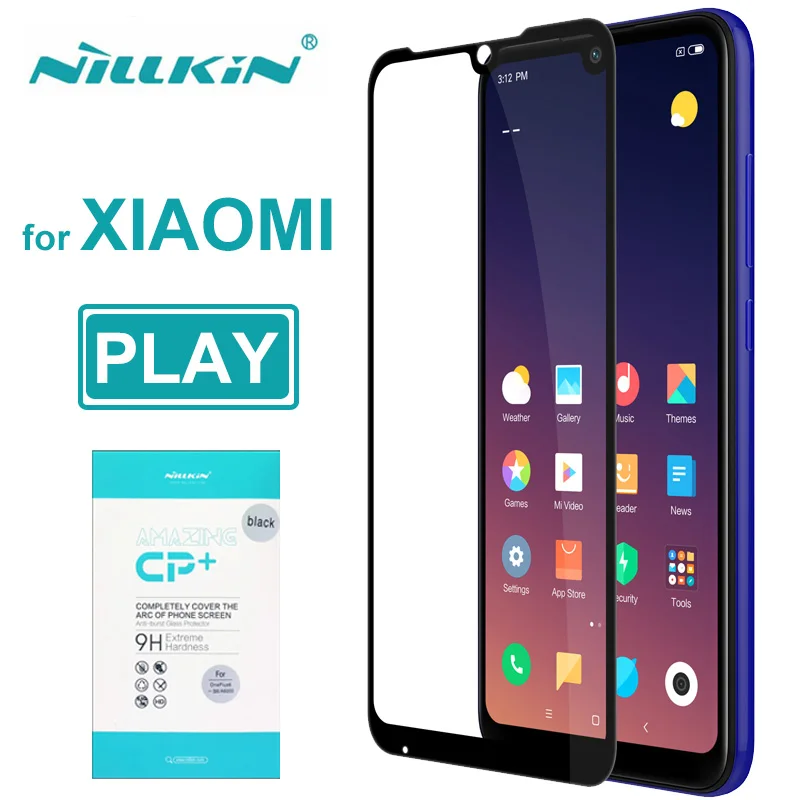 Xiaomi mi Play Закаленное стекло протектор экрана 9 H жесткий Nillkin Ультратонкий CP +