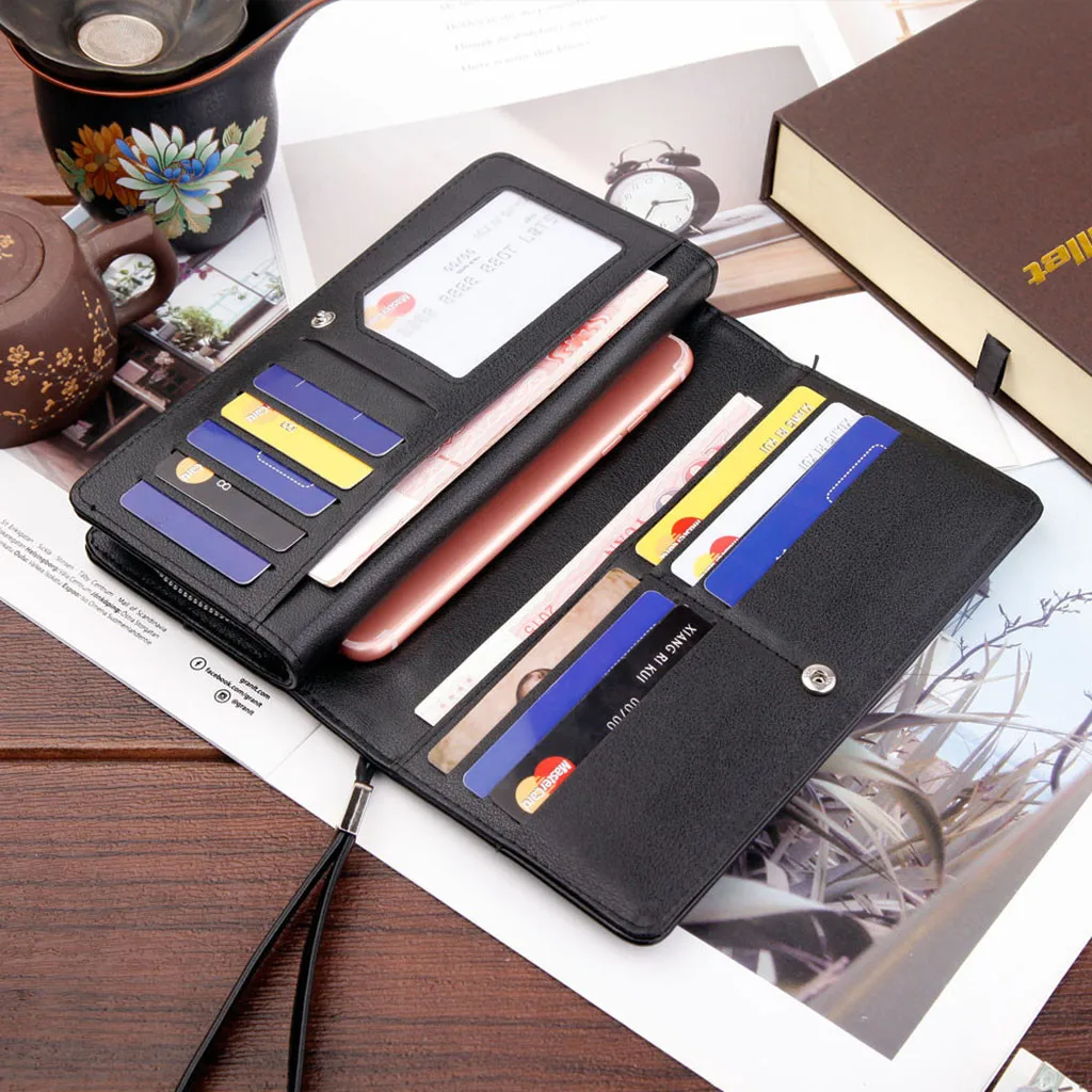 Aelicy, мужские кошельки, классический, длинный, стильный, для карт, мужской Кошелёк на молнии, кошелек, качественная, большая вместительность, большой бренд, Роскошный кошелек для мужчин