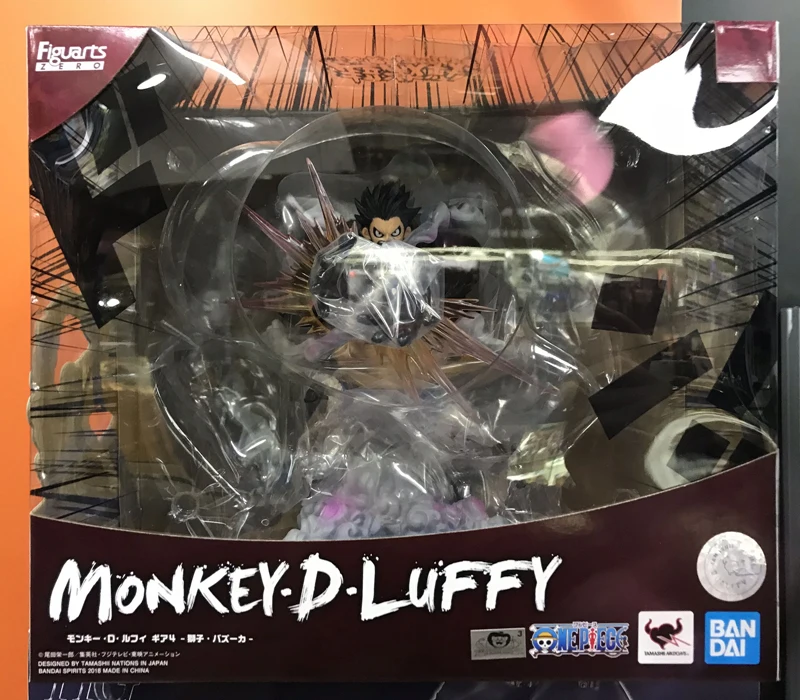 Оригинальные фигурки BANDAI Spirit Tamashii Nation фигурка коллекции фигурок Обезьяна D. Луффи